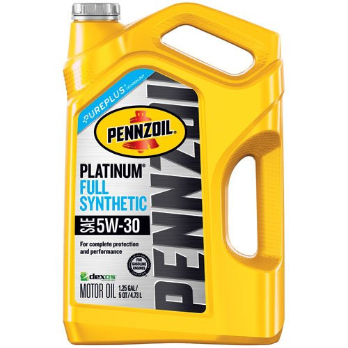 Pennzoil 550046126 Platinum 5 quart 5W-30 Full Synthetic Motor Oil (SN/GF-5 Jug)