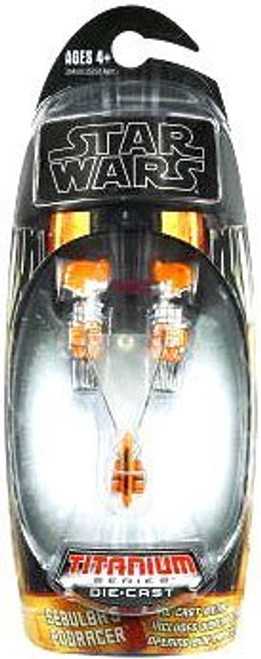 Star Wars 2009 Titanium Die-Cast Mini Vehicle Sebulbas Podracer Star Wars 2009 Titanium Die-Cast Mini Vehicle Sebulbas Podracer