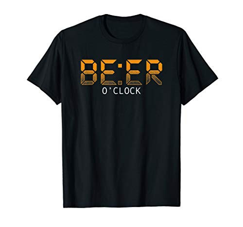 Beer OClock Brewery Funny Craft Beer Lover Drinker Gift T-Shirt