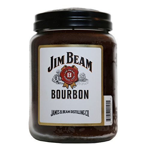 Candleberry KENTUCKY BOURBON JIM BEAM 26 oz Scented Jar Candle by