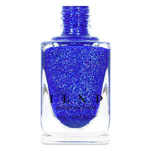 ILNP Good Vibes - Vivid Cobalt Blue Holographic Sheer Jelly Nail Polish