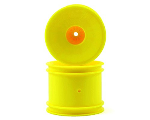 DE Racing DERSS4AY Speedline ST Wheels44 Yellow - 4 Piece for Associated T5M