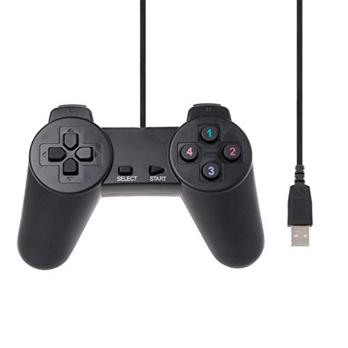 R-RIGHT Popular Gamepad USB 2.0 Gamepad Gaming Joystick Wired Game Controller for Laptop Computer PC