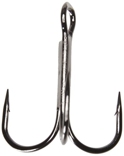 Gamakatsu Treble Round Bend Magic Eye Hook NS Black Size 6