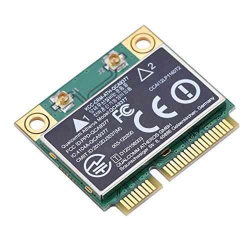 Tangxi Dual-Band WiFi Card433Mbps Mini PCI-E Wireless Card2.4G Plus5G Dual-Band Network Card Support Bluetooth 4.2 WiFi and 802.11a/b/g/n/ac for PC/Laptop Mini PCI-E Slot-Not for HP/Lenovo- Tangxi Dual-Band WiFi Card433Mbps Mini PCI-E Wireless Card2.4G Plus5G Dual-Band Network Card Support Bluetooth 4.2 WiFi and 802.11a/b/g/n/ac for PC/Laptop Mini PCI-E Slot-Not for HP/Lenovo-