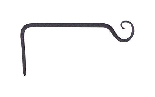 Panacea Straight Hook 6 inch Wrought Iron Black