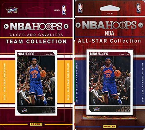 NBA Cleveland Cavaliers Licensed 2014-15 Hoops Team Plus All-Star Set Brown One Size