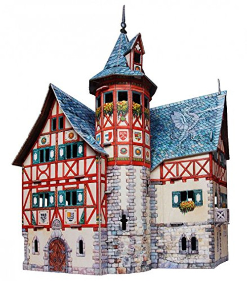 Clever Paper Innovative 3D-Puzzles NEW VERSION TOWN HALL Cardboard Set UMBUM Clever Paper Innovative 3D-Puzzles NEW VERSION TOWN HALL Cardboard Set UMBUM
