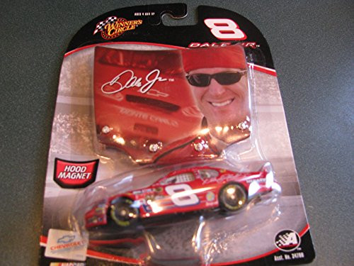 Winners Circle No Budweiser Logos Dale Earnhardt Jr 8 with DEI Dale Earnhardt Incorporated Logo 1/64 Scale Replica Photo Magnet Hood Winners Circle No Budweiser Logos Dale Earnhardt Jr 8 with DEI Dale Earnhardt Incorporated Logo 1/64 Scale Replica Photo Magnet Hood