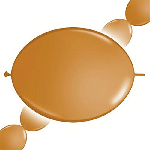 Qualatex 12 inch Mocha Brown Quicklink Latex Balloons -50ct-