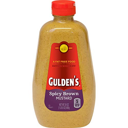 Guldens spicy brown mustard 2/24 oz