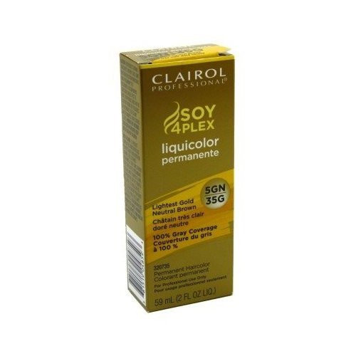 Clairol Professional Liquicolor Permanente Hair Color Lightest Gold Neutral Brown 5GN/35G by Clairol