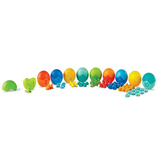 Learning Resources Dino-Sorters Counting Toy and Math Activity Set, 65 Pieces