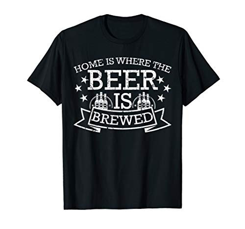 Home Brewer Craft Beer Funny Homebrewing T-Shirt