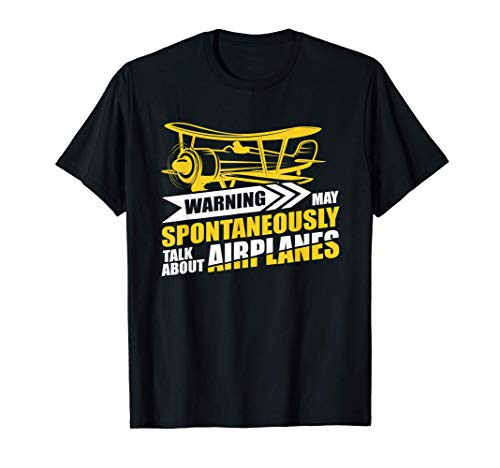 Great Aircraft Gift Saying Pilot Biplane T-Shirt