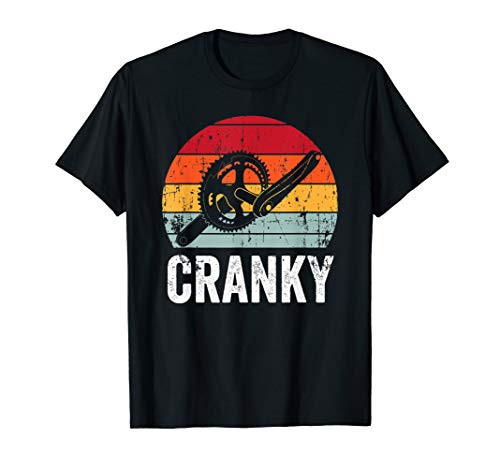 Funny Vintage Cranky Bike Bicycle Rider Cycling Lover Gift T-Shirt
