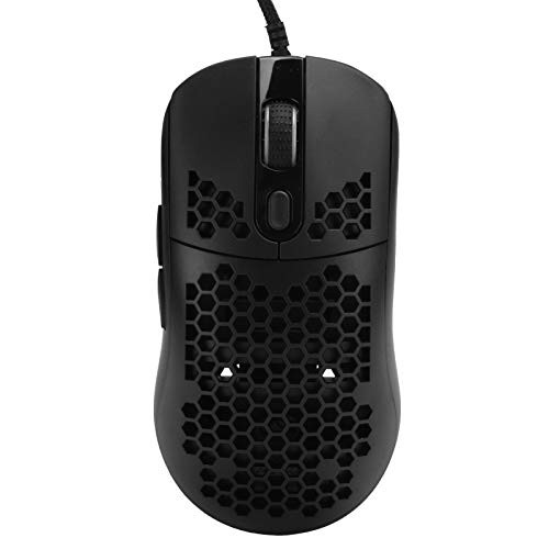 Vbestlife Wired Gaming Mouse Up to 6400 DPI RGB Luminous Macro Programming USB Mouse with 6 Keys 6-Speed DPI Adjustable Ergonomic Computer Mice for PC Laptop Desktop Computer