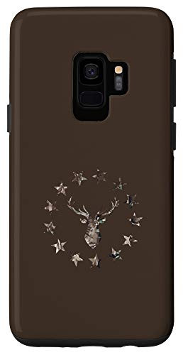 Galaxy S9 Camouflage Deer Hunting Bow Hunter 13 Stars Circle Buckwear Case
