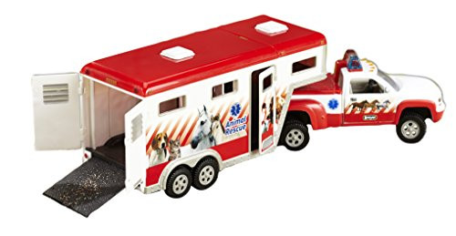 Breyer Stablemates Animal Rescue Truck and Horse Trailer Vehicle Breyer Stablemates Animal Rescue Truck and Horse Trailer Vehicle
