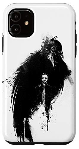 iPhone 11 Edgar Allan Poe The Raven Nevermore American Writer Poet Case