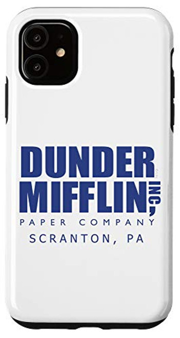 iPhone 11 The Office Blue Dunder Mifflin Scranton PA Case iPhone 11 The Office Blue Dunder Mifflin Scranton PA Case