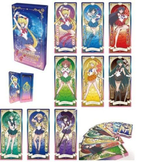 Sailor Moon Crystal 25th Anniversary Toei Official Licensed Limited Ed Tarot Cards Deck Sailor Moon Crystal 25th Anniversary Toei Official Licensed Limited Ed Tarot Cards Deck