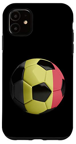 iPhone 11 Belgium Football Soccer Ball Case