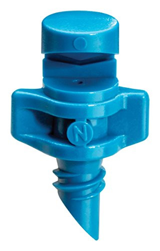 Rain Bird MSH10PKSX Drip Irrigation Threaded Close Coverage Fan Spray Nozzle 180 Half Circle Pattern 4 Spray Distance 10-Pack