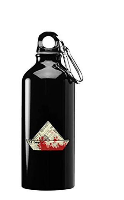 SS Georgie Boat Scary Clown Horror Movie 3D Color Printed 17 oz Stainless Steel Water Bottle Black SS Georgie Boat Scary Clown Horror Movie 3D Color Printed 17 oz Stainless Steel Water Bottle Black