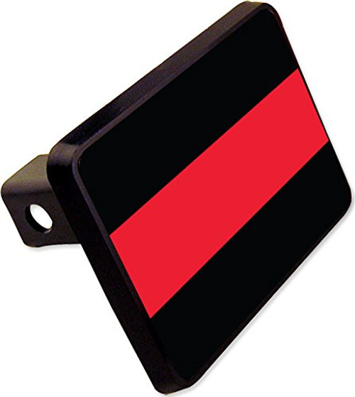 Thin Red Line Trailer Hitch Cover Plug Firefighter Thin Red Line Trailer Hitch Cover Plug Firefighter