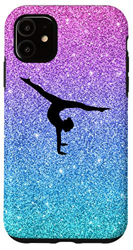iPhone 11 Cute Trendy Gymnastics Gift for Girls Teens and Women Case