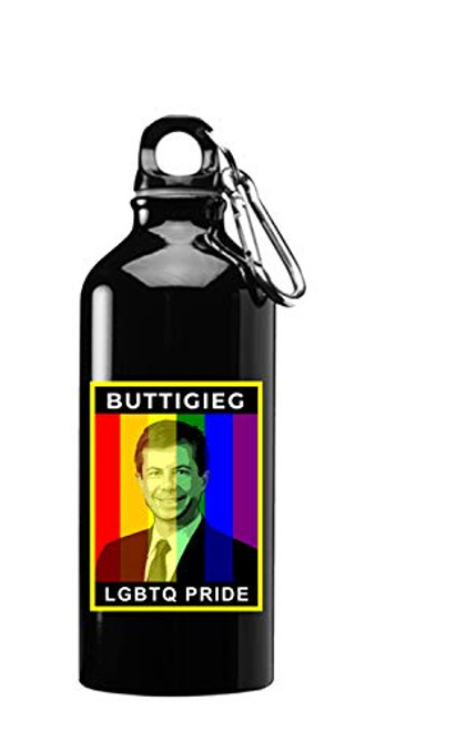 United States USA President Presidential Election Voting 2020 Pete Buttigieg Pride Democratic Party White House Candidates 3D Color Printed 17 oz Stainless Steel Water Bottle Black -Buttigieg Pride- United States USA President Presidential Election Voting 2020 Pete Buttigieg Pride Democratic Party White House Candidates 3D Color Printed 17 oz Stainless Steel Water Bottle Black -Buttigieg Pride-