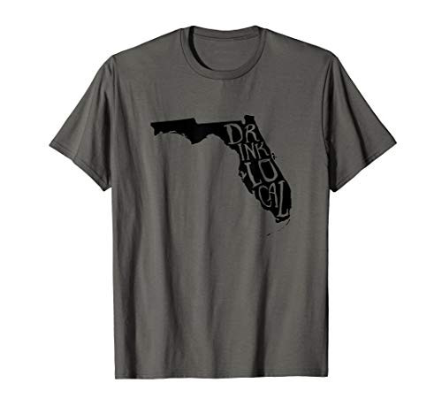 Drink Local Florida State Outline Craft Beer T-Shirt Drink Local Florida State Outline Craft Beer T-Shirt