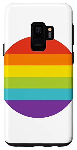 Galaxy S9 Gay Pride Circle LGBT Colorful Rainbow Case