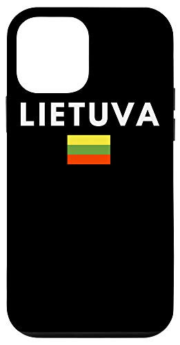 iPhone 12 mini Lithuania Lithuanian Flag Lietuva Yellow Green Red Case