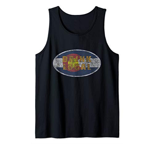 Vintage Drink local craft beer Colorado Tank Top