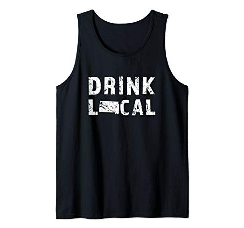 Drink Local South Dakota Craft Beer SD Breweries Souvenir Tank Top Drink Local South Dakota Craft Beer SD Breweries Souvenir Tank Top