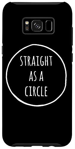 Galaxy S8 Plus Straight as a circle Gay Pride LGBT Case