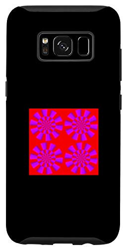 Galaxy S8 Optical Illusion - Circle Patterns Appear To Be Spinning Case