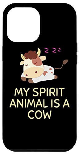 iPhone 12 Pro Max My Spirit Animal Is A Cow Cows Clothes Cattle Farmer Gift Case