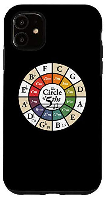 iPhone 11 Music Theory Wheel Circle of Fifths Classical Harmony Chords Case iPhone 11 Music Theory Wheel Circle of Fifths Classical Harmony Chords Case