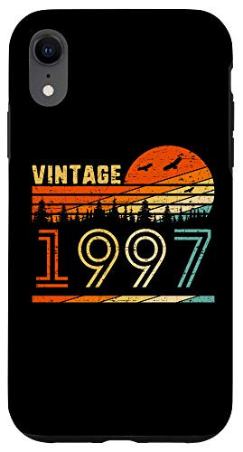 iPhone XR Vintage 1997 Retro 23rd Birthday Gift Fun B-day 23 Years Old Case