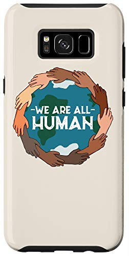 Galaxy S8 Plus Black History Month Equality We Are All Human Hands Circle Case