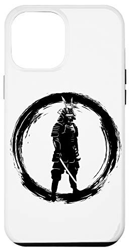 iPhone 12 Pro Max Circle Samurai katanas warrior japanese Case