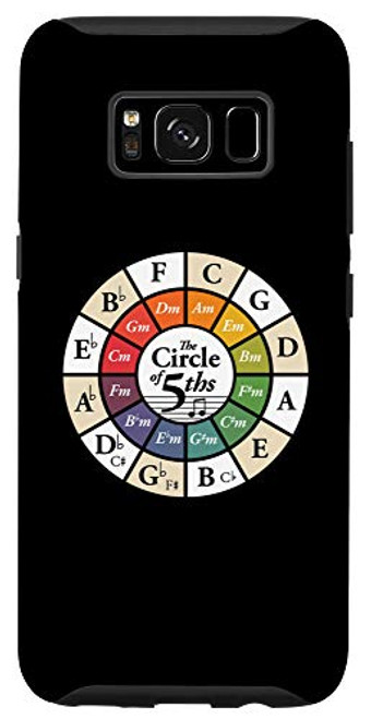 Galaxy S8 Music Theory Wheel Circle of Fifths Classical Harmony Chords Case Galaxy S8 Music Theory Wheel Circle of Fifths Classical Harmony Chords Case