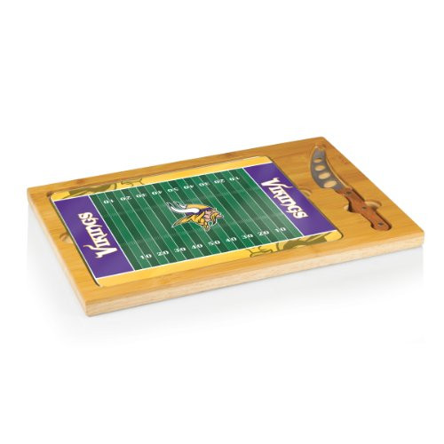 PICNIC TIME NFL Minnesota Vikings 3-Piece Icon Cheese Set PICNIC TIME NFL Minnesota Vikings 3-Piece Icon Cheese Set
