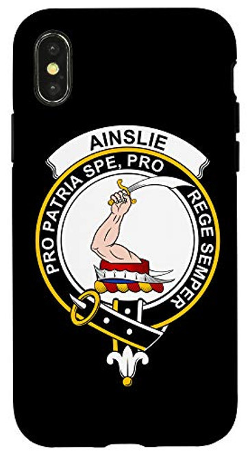 iPhone X/XS Ainslie Coat of Arms - Family Crest Case