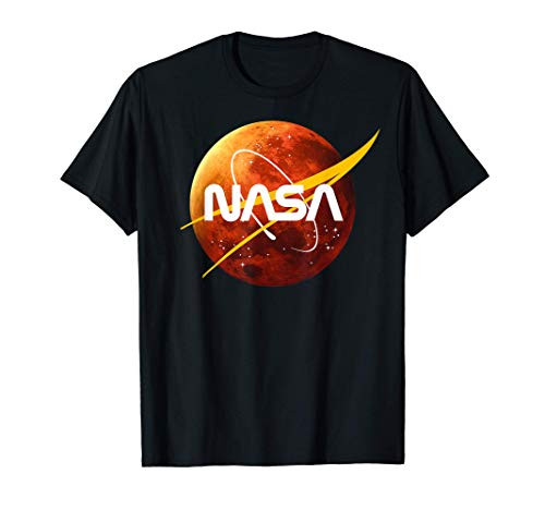 NASA Mars Mission Official Logo Occupy Mars Space T-Shirt