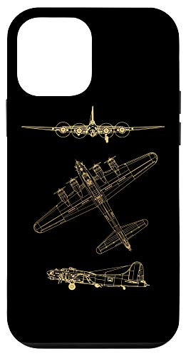 iPhone 12 mini B-17 Flying Fortress WW2 Warplane Case