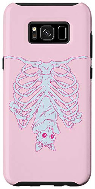 Galaxy S8 Plus Creepy Cute Bat - Pastel Goth Wiccan and Witchcraft - Kawaii Case